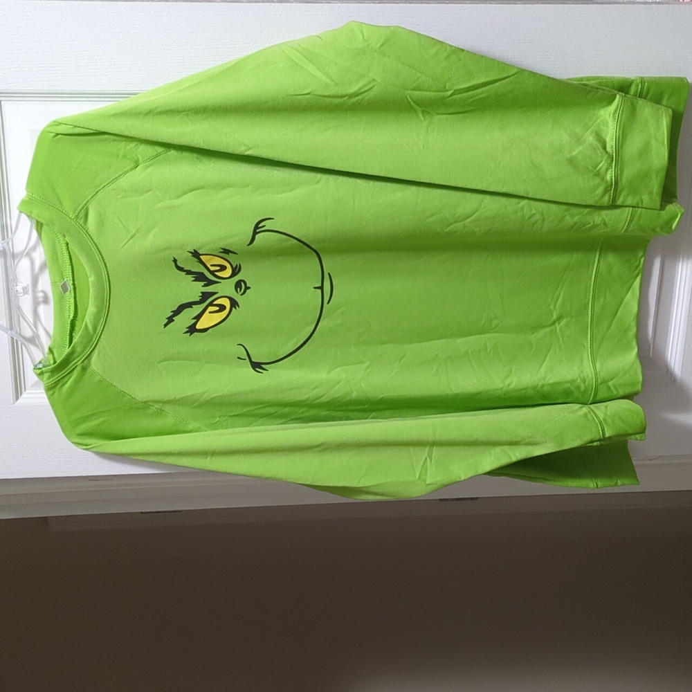 Grinch long sleeve T-shirt Men's 3XL